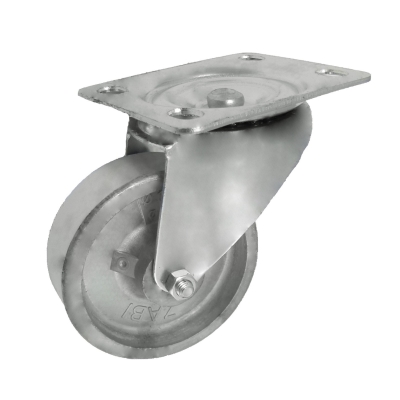 KOŁO ALUMINIOWE 100MM OBUDOWA SKRĘTNA A12