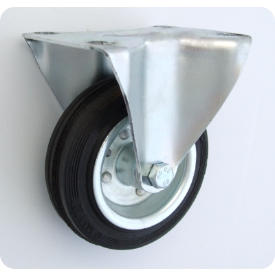 KOŁO METAL-GUMA 100MM OBUDOWA STAŁA 13