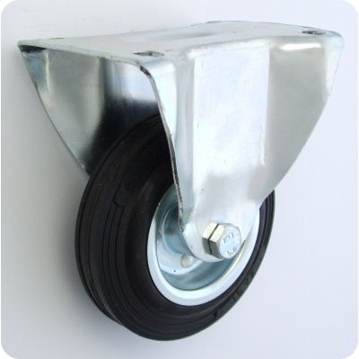 KOŁO METAL-GUMA 125MM OBUDOWA STAŁA 23