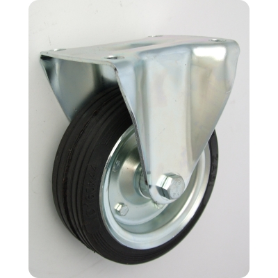 KOŁO METAL-GUMA 160MM OBUDOWA STAŁA WZMOCNIONE 43N