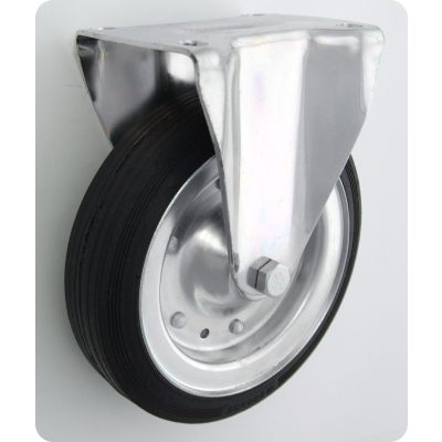KOŁO METAL-GUMA 200MM OBUDOWA STAŁA 63