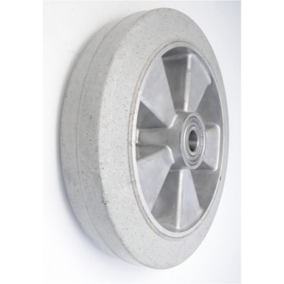 KOŁO ALUMINIUM-GUMA 250MM BEZ OBUDOWY, SZARE A90GS