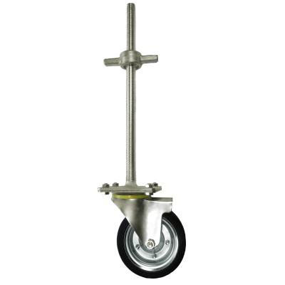 ZESTAW DO RUSZTOWAŃ Z REGULACJĄ 160MM + HAMULEC Z45NH/26