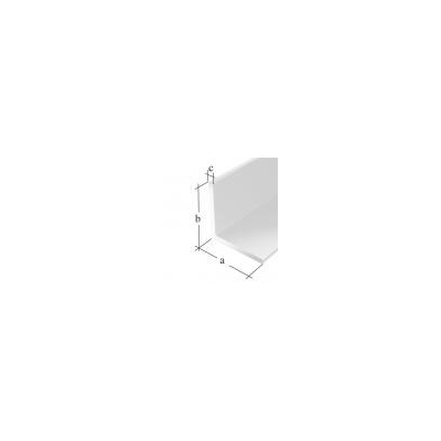 PROFIL KĄTOWY PVC BIAŁY 1000X20X10X1,5