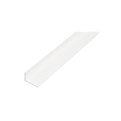 PROFIL KĄTOWY PVC BIAŁY 1000X20X10X1,5