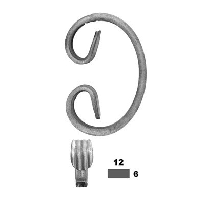 SPIRALA C 12*6MM H115 L75