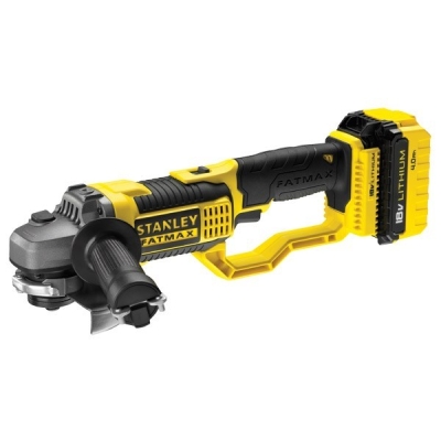 SZLIFIERKA KĄTOWA 125 MM 18V 2*4.0AH LI-ION