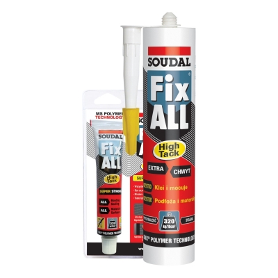 USZCZELNIACZ HYBRYDOWY FIX ALL HIGH TACK BIAŁY 290ML