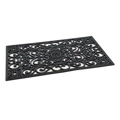 WYCIERACZKA IRON MAT BLACK 1 45*75CM
