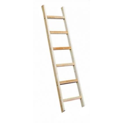 DRABINA DREWNIANA PRZYSTAWNA 10 SZCZEBLI 324CM
