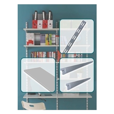 LISTWA ŚCIENNA PODWÓJNA BRAKET PLATINUM 50CM