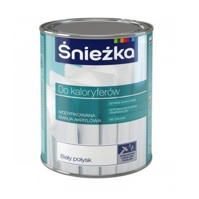 EMALIA AKRYLOWA DO KALORYFERÓW BIAŁA 0,75L