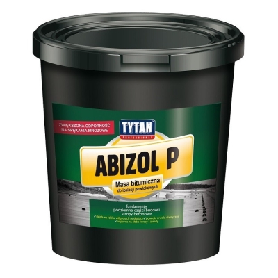 ABIZOL P TYTAN MASA BITUMICZNA DO IZOLACJI POWŁOKOWYCH 9KG