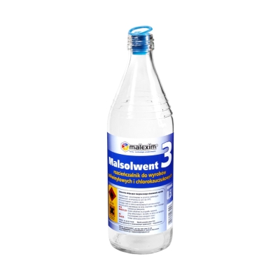 ROZPUSZCZALNIK MALSOLWENT 3 DO POLIWINYL. I CHLOROKAU. 0.5L