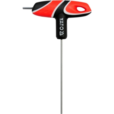KLUCZ TRZPIENIOWY HEX Z RĘKOJEŚCIĄ 4MM