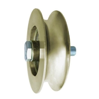 ROLKA METALOWA 89MM ŁOŻYSKOWANA, NA RURĘ 3/4'' RJR-89-32