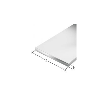 PŁASKOWNIK ALUMINIOWY ANODOWY 1000X15X2,0