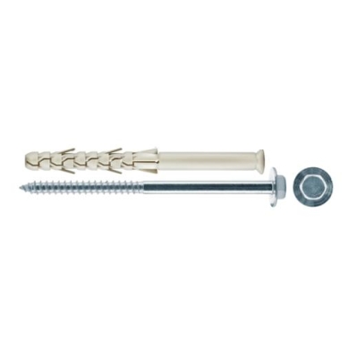 DYBEL RAMOWY ŁEB SZEŚCIOKĄTNY PODKŁADKOWY AC 8/120MM