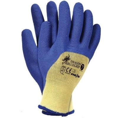 RĘKAWICE DZIANINOWE POWLEKANE GUMĄ RBLUEGRIP 7