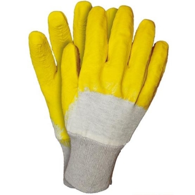 RĘKAWICE ROBOCZE PODG. ZE ŚCIĄGACZEM GRIP STRONG, PP-022