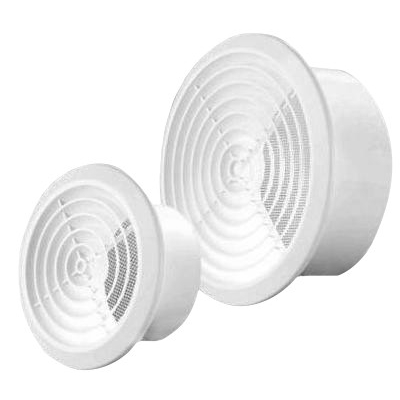 KRATKA SUFITOWA Z SIATKĄ KOS 100MM