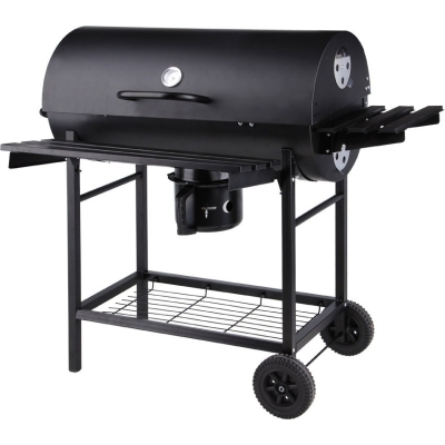 GRILL OGRODOWY Z POKRYWĄ, RUSZT 71CM.