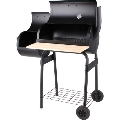 GRILL OGRODOWY Z WĘDZARNIĄ RUSZT 60CM