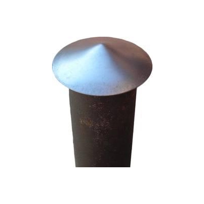 DASZEK METALOWY NA SŁUPEK OGRODZENIOWY 60MM