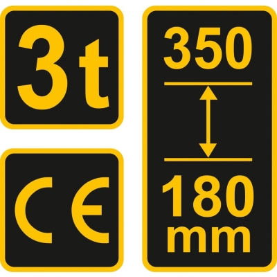 PODNOŚNIK HYDRAULICZNY SŁUPKOWY 3T