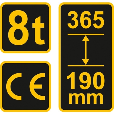 PODNOŚNIK HYDRAULICZNY SŁUPKOWY 8T