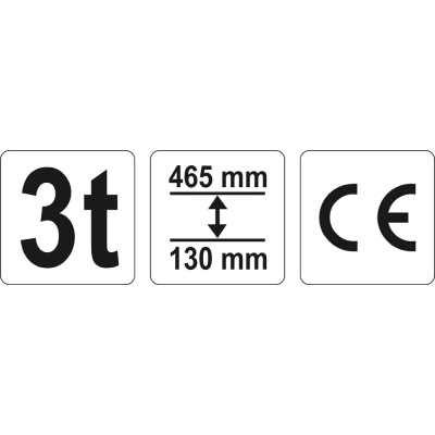 PODNOŚNIK HYDRAULICZNY ŻABA 3T