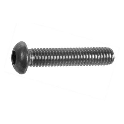 WKRĘT DO METALU Z ŁBEM KULISTYM A2 ISO 7380 8*40MM 7380-1