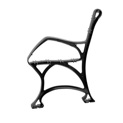 NOGA ALUMINIOWA DO ŁAWKI DELUX Z POD. NA 6 DESEK  , KPL2SZT