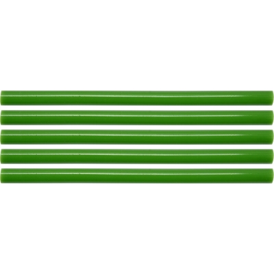 WKŁADY KLEJOWE 11,2X200MM 5SZT ZIELONE