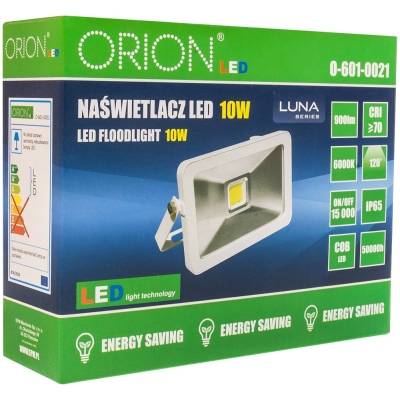 NAŚWIETLACZ LUNA LED IP65 SLIM 10W 900LM