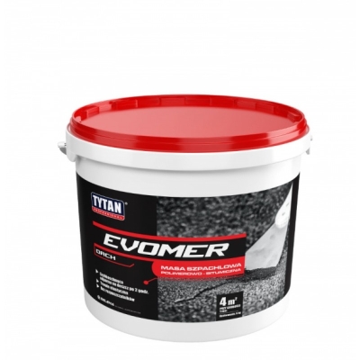 TYTAN EVOMER MASA SZPACHLOWA 5KG CZARNY