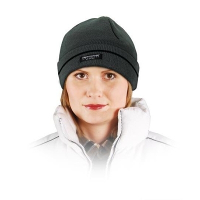 CZAPKA BAWEŁNIANA SZARA CZBAW-THINSUL_S XL