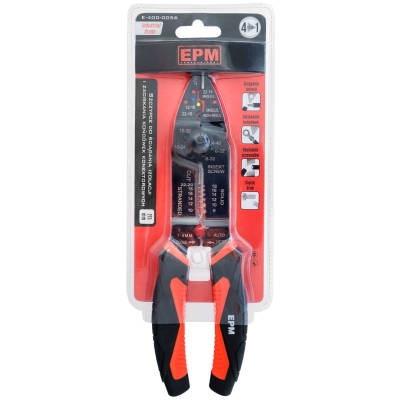 SZCZYPCE ZACISKANIA KONEKTORÓW 4W1 215MM INDUSTRIAL GRADE
