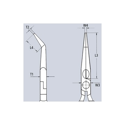SZCZYPCE PŁASKIE MONTAŻOWE Z PROFILEM POPRZECZNYM WYG.280MM