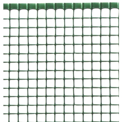 SIATKA PVC KWADRA 20 OCZKO 15MM 1.0M*50MB ZIELONA
