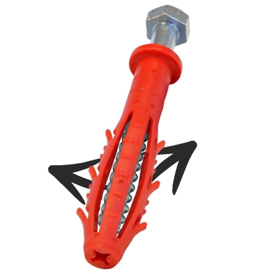KOŁEK RAMOWY WSZECHSTRONNY KAXDN 14*100MM NYLON