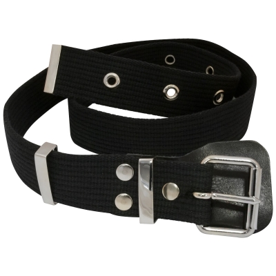 PAS BAWEŁNIANY ROCKER BLACK