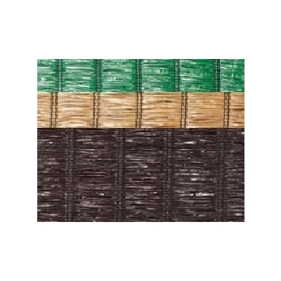 MATA PVC RAFFIA 120CM ROLKA 3MB BRĄZOWA