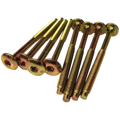 WKRĘT MEBLOWY OCYNKOWANY ŁEB PŁASKI 6*100MM