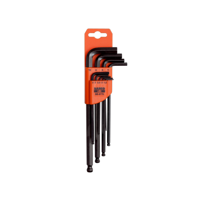 ZESTAW DŁUGICH KLUCZY IMBUSOWYCH Z KULKĄ METRYCZNYCH1.5-10MM