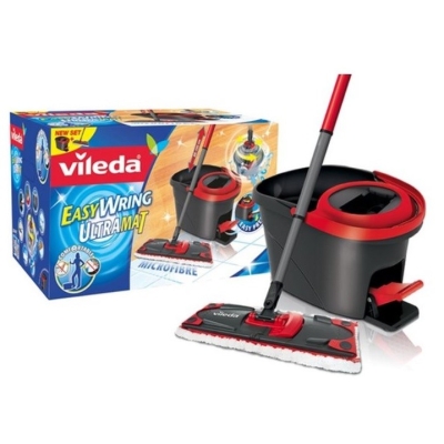 VILEDA EASY WRING ULTRAMAT TURBO BOX, MOP+WIADRO+WYCISKACZ