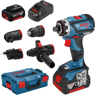 WIERTARKO-WKRĘTARKA AKUMULATOROWA GSR18V-60 FC 2*5.0AH SET L
