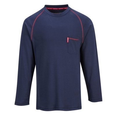 BLUZA TRUDNOPALNA BIZFLAME FR01 GRANATOWA ROZMIAR M