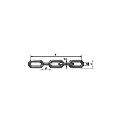 ŁAŃCUCH TECHNICZNY ŚREDNI 14*50MM KL.5 DIN 5684