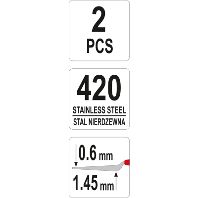 SZPACHELKI SZTUKATORSKIE KOMPLET 2 SZTUKI